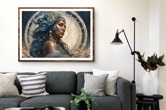 The Zodiac Goddess - Aquarius