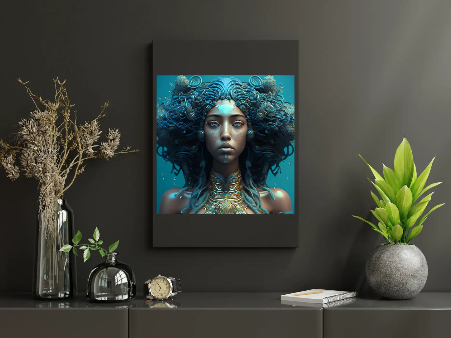 The Zodiac Goddess - Aquarius