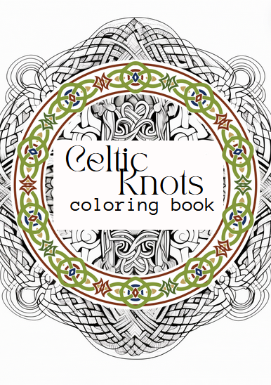 Celtic Knots & Patterns - Adult Coloring Book (Digital Download)
