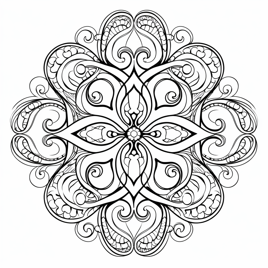 Mandala Magic - Adult Coloring Book (Digital Download)